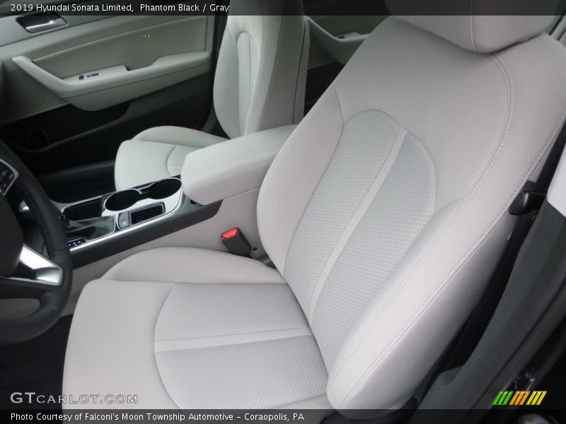 Front Seat of 2019 Sonata Limited
