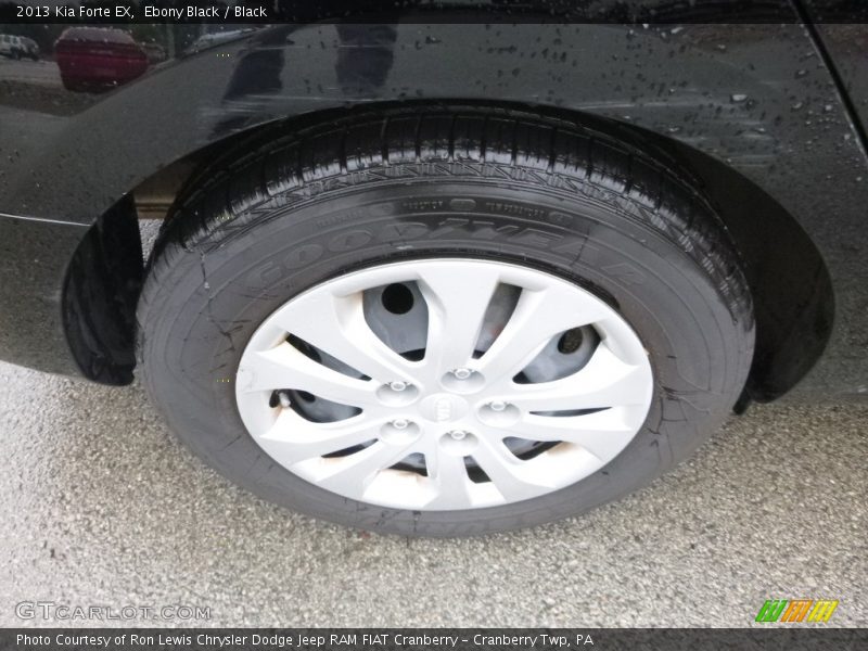 Ebony Black / Black 2013 Kia Forte EX