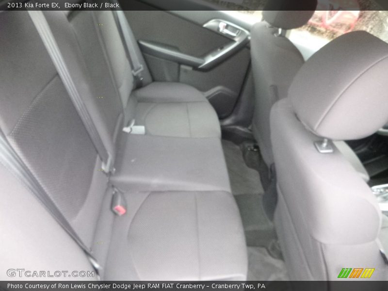 Ebony Black / Black 2013 Kia Forte EX