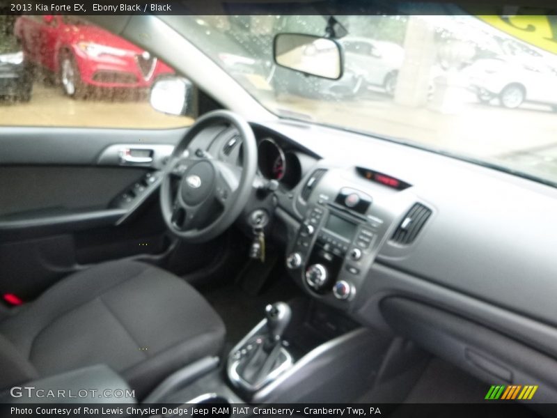 Ebony Black / Black 2013 Kia Forte EX
