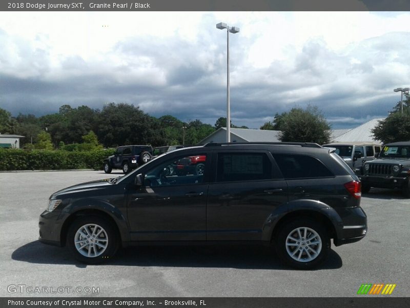 Granite Pearl / Black 2018 Dodge Journey SXT