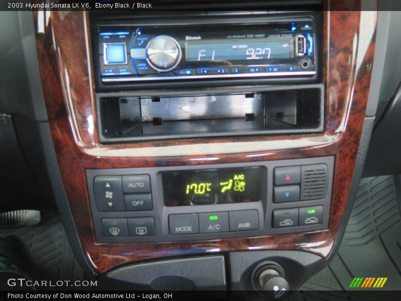 Ebony Black / Black 2003 Hyundai Sonata LX V6