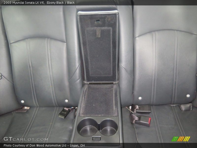 Ebony Black / Black 2003 Hyundai Sonata LX V6