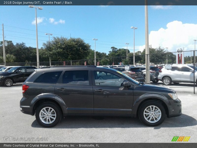 Granite Pearl / Black 2018 Dodge Journey SXT