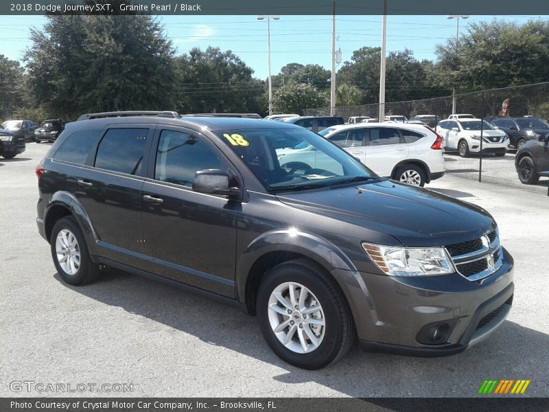 Granite Pearl / Black 2018 Dodge Journey SXT