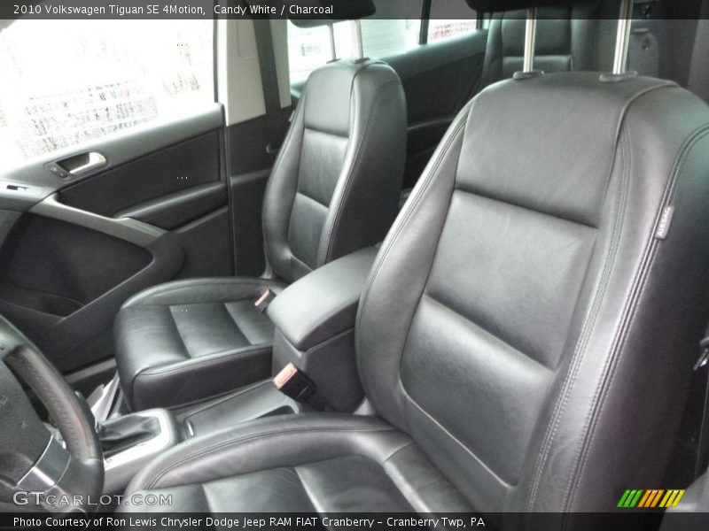 Candy White / Charcoal 2010 Volkswagen Tiguan SE 4Motion