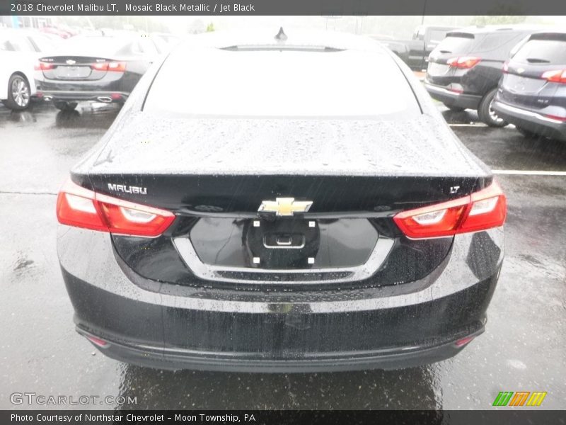 Mosaic Black Metallic / Jet Black 2018 Chevrolet Malibu LT