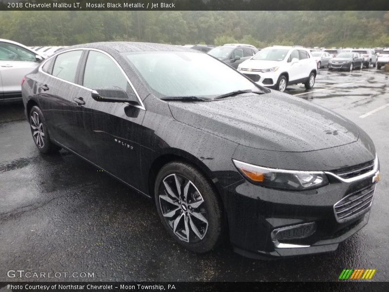 Mosaic Black Metallic / Jet Black 2018 Chevrolet Malibu LT