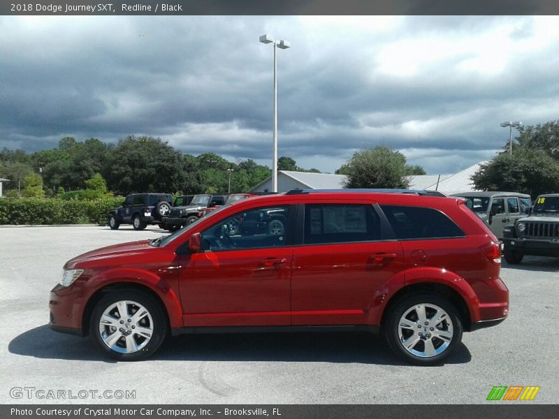 Redline / Black 2018 Dodge Journey SXT
