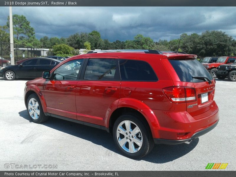 Redline / Black 2018 Dodge Journey SXT