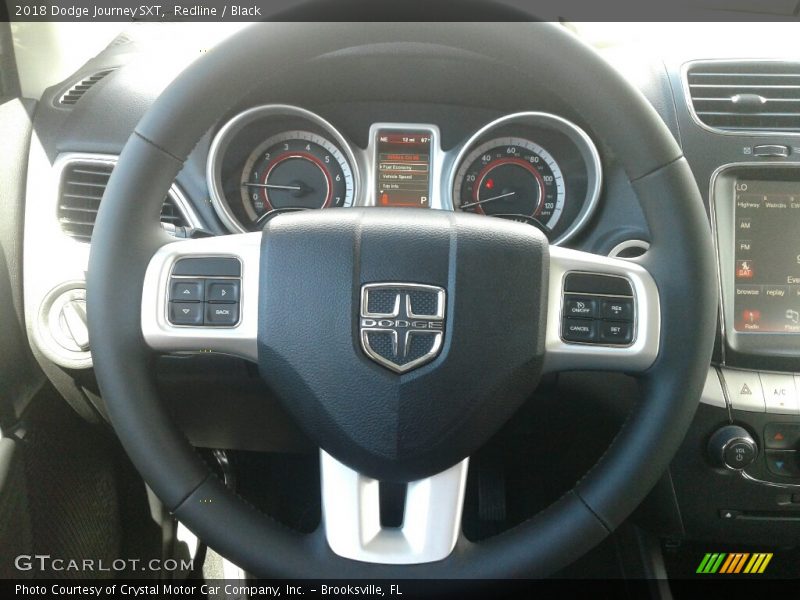 Redline / Black 2018 Dodge Journey SXT