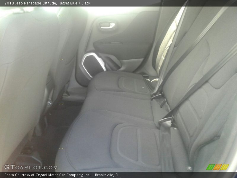 Jetset Blue / Black 2018 Jeep Renegade Latitude