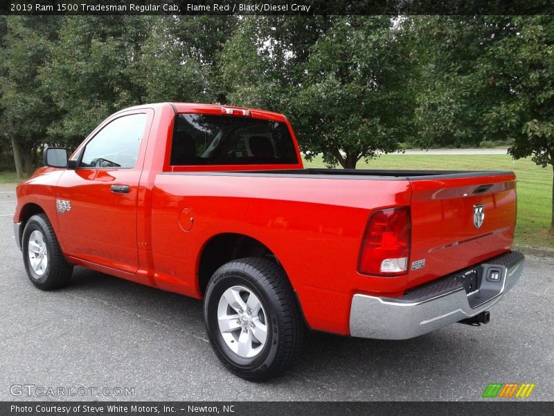 Flame Red / Black/Diesel Gray 2019 Ram 1500 Tradesman Regular Cab