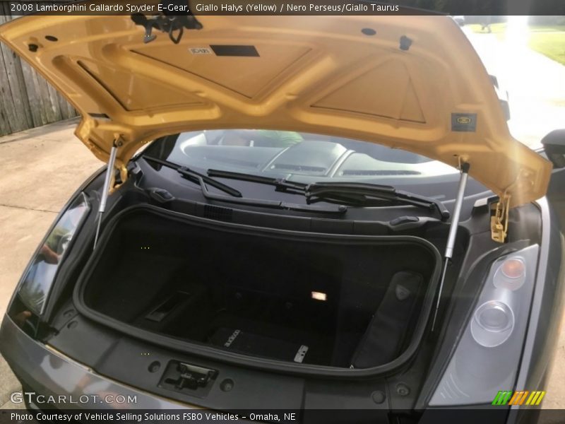 Giallo Halys (Yellow) / Nero Perseus/Giallo Taurus 2008 Lamborghini Gallardo Spyder E-Gear