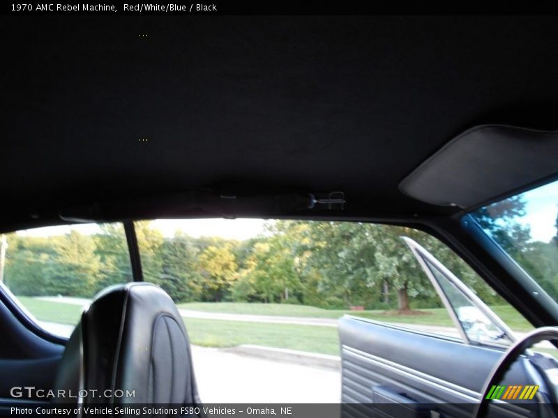 Red/White/Blue / Black 1970 AMC Rebel Machine