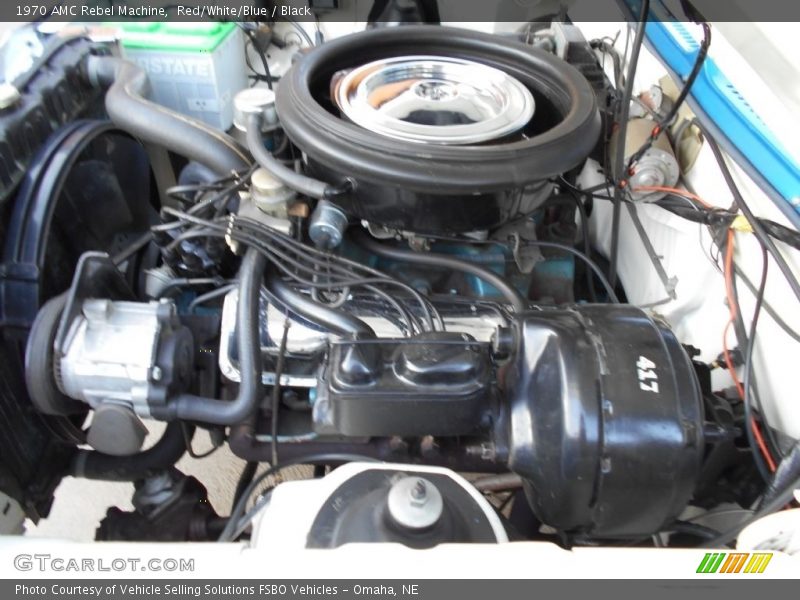  1970 Rebel Machine Engine - 390ci OHV 16-Valve V8