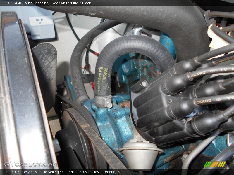  1970 Rebel Machine Engine - 390ci OHV 16-Valve V8