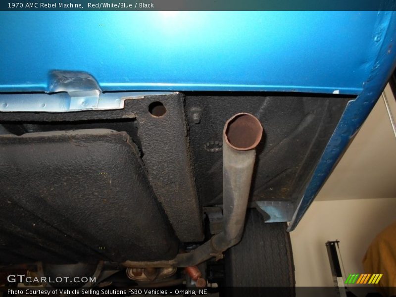 Undercarriage of 1970 Rebel Machine