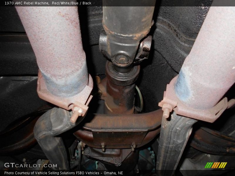 Undercarriage of 1970 Rebel Machine