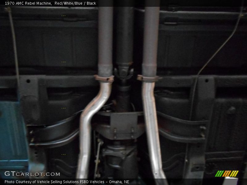 Undercarriage of 1970 Rebel Machine