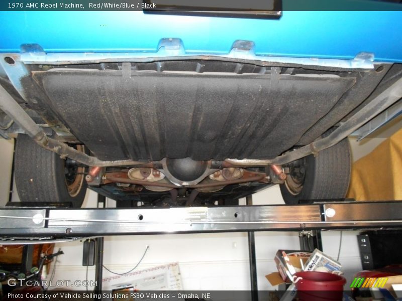 Undercarriage of 1970 Rebel Machine