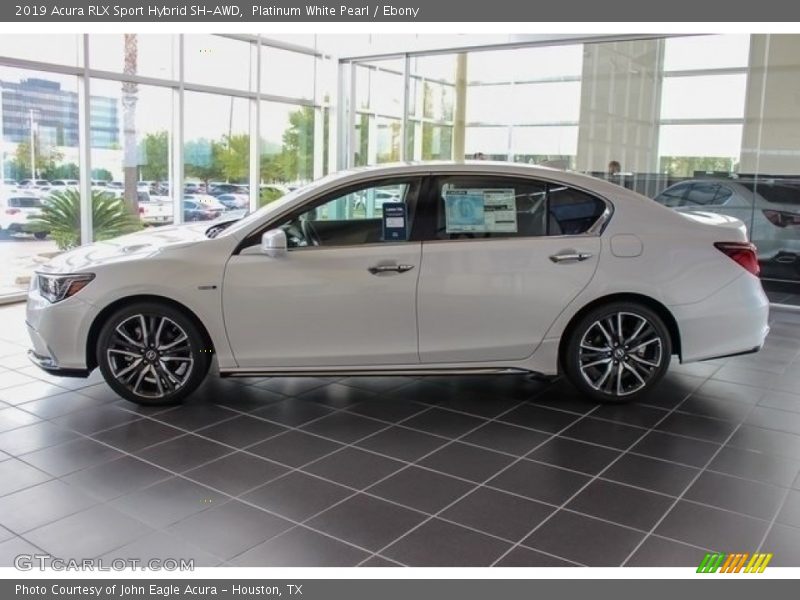  2019 RLX Sport Hybrid SH-AWD Platinum White Pearl