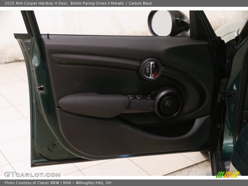 British Racing Green II Metallic / Carbon Black 2015 Mini Cooper Hardtop 4 Door