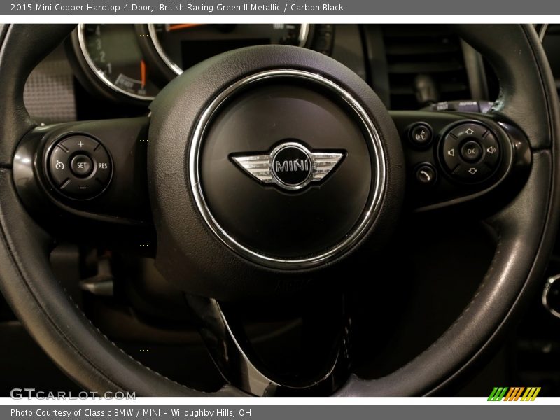 British Racing Green II Metallic / Carbon Black 2015 Mini Cooper Hardtop 4 Door