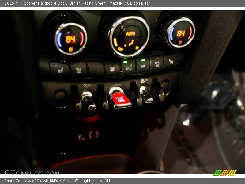 British Racing Green II Metallic / Carbon Black 2015 Mini Cooper Hardtop 4 Door