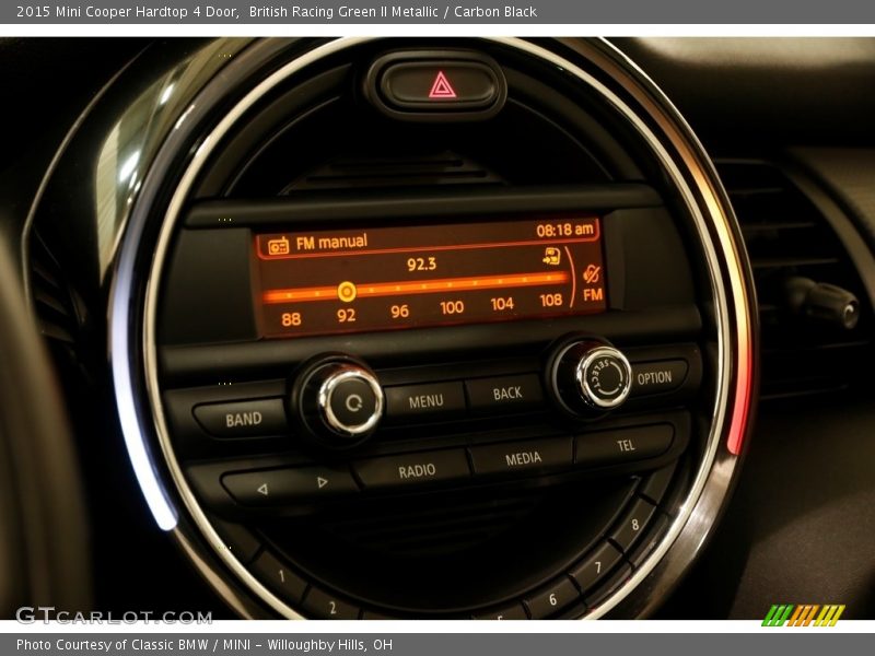 British Racing Green II Metallic / Carbon Black 2015 Mini Cooper Hardtop 4 Door