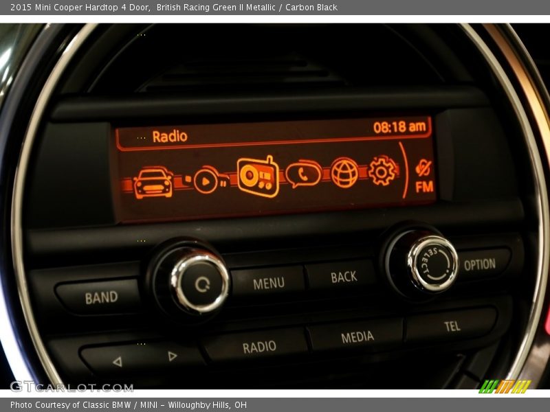 British Racing Green II Metallic / Carbon Black 2015 Mini Cooper Hardtop 4 Door
