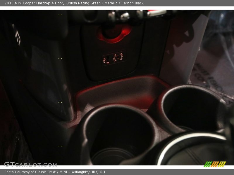 British Racing Green II Metallic / Carbon Black 2015 Mini Cooper Hardtop 4 Door