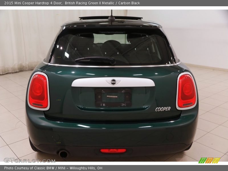 British Racing Green II Metallic / Carbon Black 2015 Mini Cooper Hardtop 4 Door