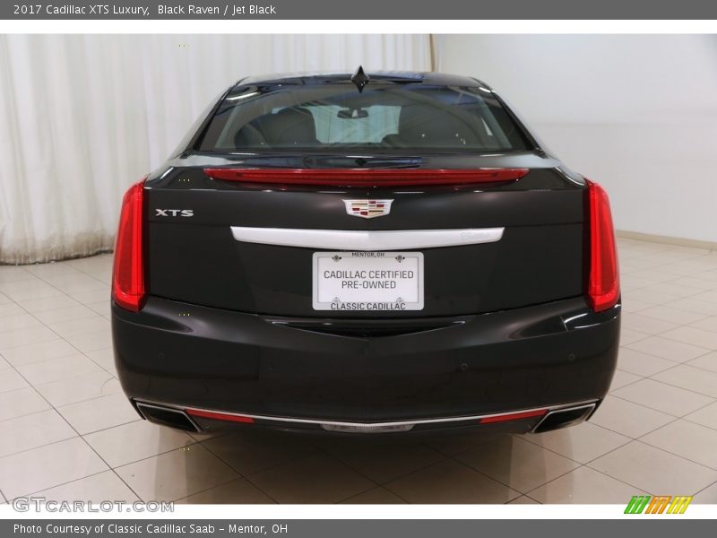 Black Raven / Jet Black 2017 Cadillac XTS Luxury