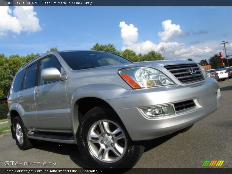 Titanium Metallic / Dark Gray 2006 Lexus GX 470