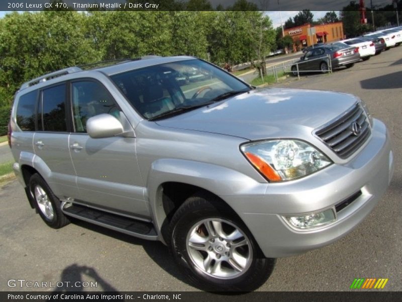 Titanium Metallic / Dark Gray 2006 Lexus GX 470