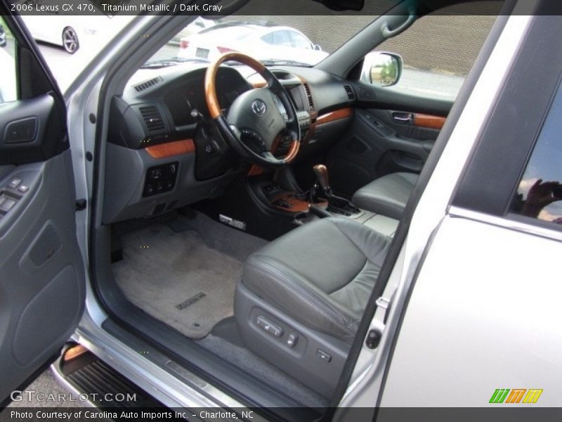 Titanium Metallic / Dark Gray 2006 Lexus GX 470