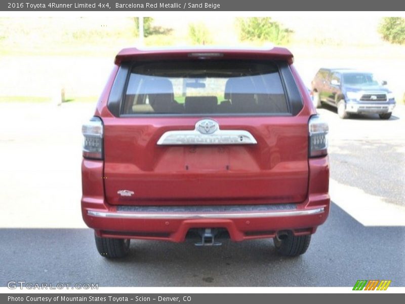 Barcelona Red Metallic / Sand Beige 2016 Toyota 4Runner Limited 4x4