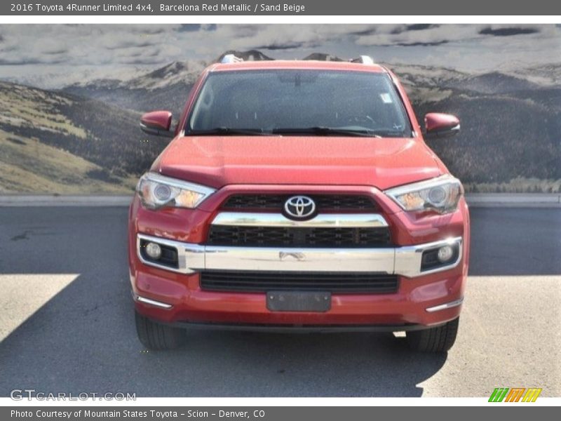 Barcelona Red Metallic / Sand Beige 2016 Toyota 4Runner Limited 4x4