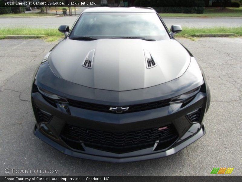 Black / Jet Black 2018 Chevrolet Camaro SS Coupe