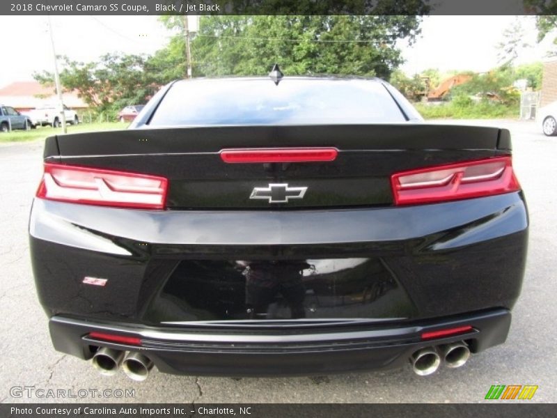 Black / Jet Black 2018 Chevrolet Camaro SS Coupe