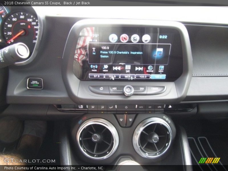 Black / Jet Black 2018 Chevrolet Camaro SS Coupe