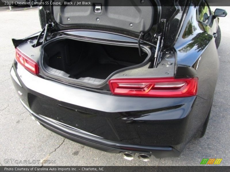 Black / Jet Black 2018 Chevrolet Camaro SS Coupe