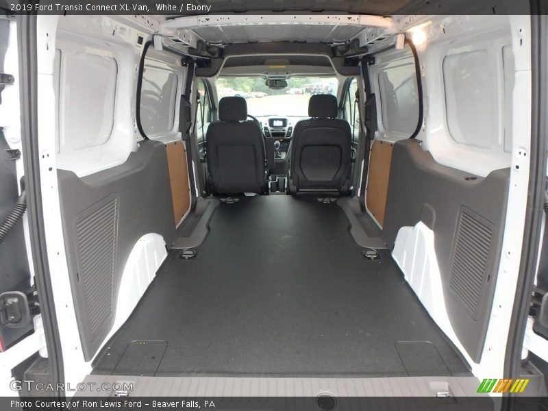 White / Ebony 2019 Ford Transit Connect XL Van