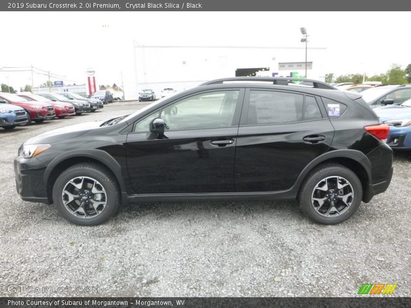 Crystal Black Silica / Black 2019 Subaru Crosstrek 2.0i Premium