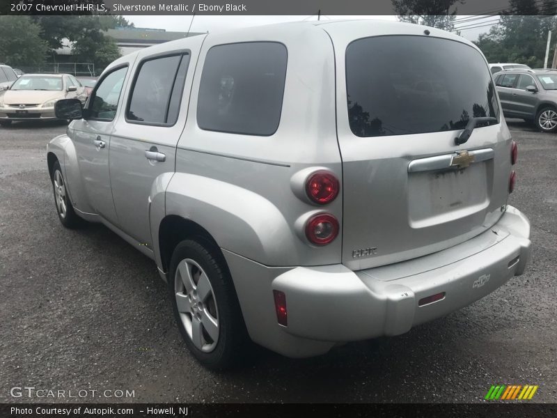Silverstone Metallic / Ebony Black 2007 Chevrolet HHR LS