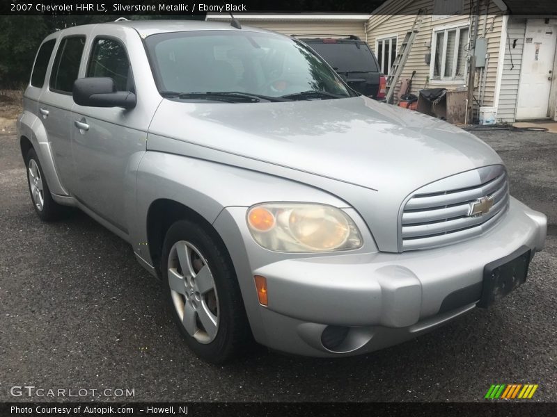 Silverstone Metallic / Ebony Black 2007 Chevrolet HHR LS