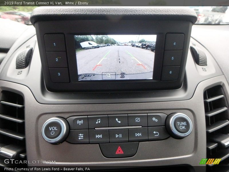 White / Ebony 2019 Ford Transit Connect XL Van