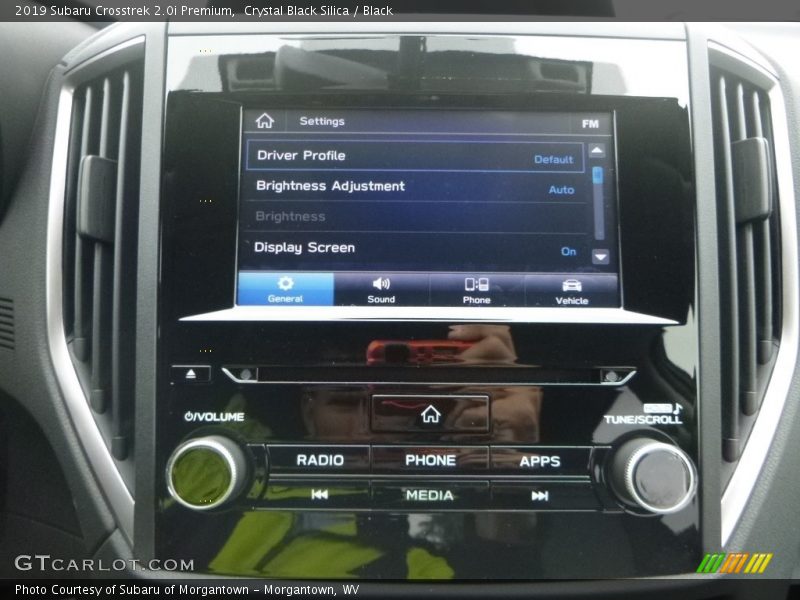 Crystal Black Silica / Black 2019 Subaru Crosstrek 2.0i Premium
