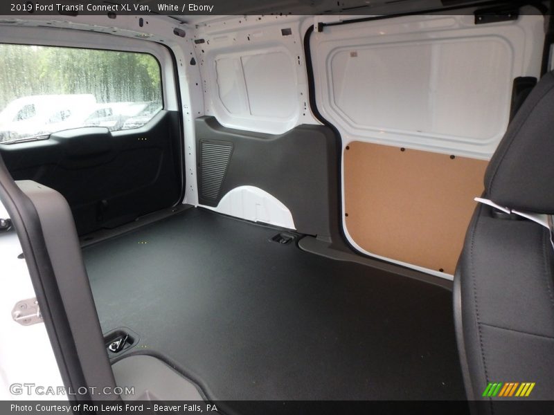 White / Ebony 2019 Ford Transit Connect XL Van